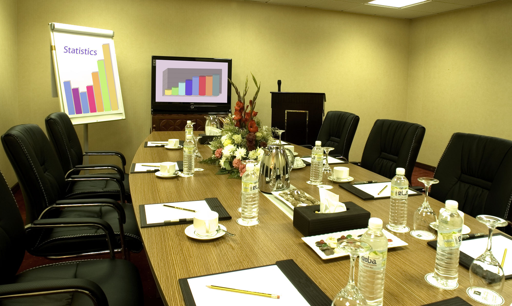 מלון אל-מדינה Shaza Regency Plaza Al Madinah מראה חיצוני תמונה A meeting room